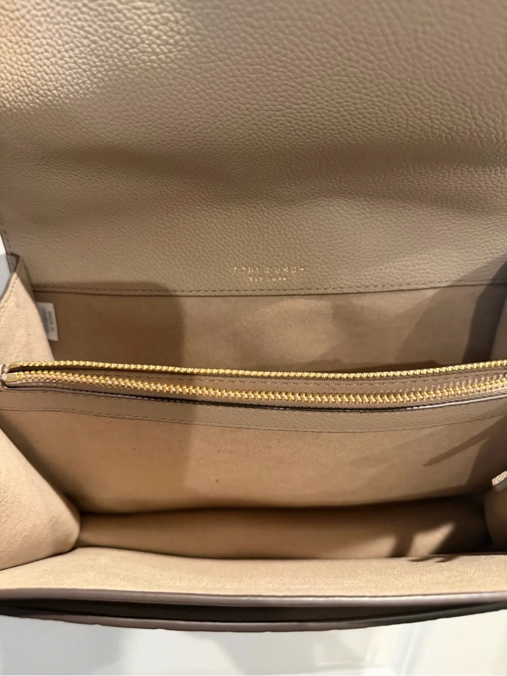 Tory Burch Blush Quilted Leather Chain Shoulder Bag